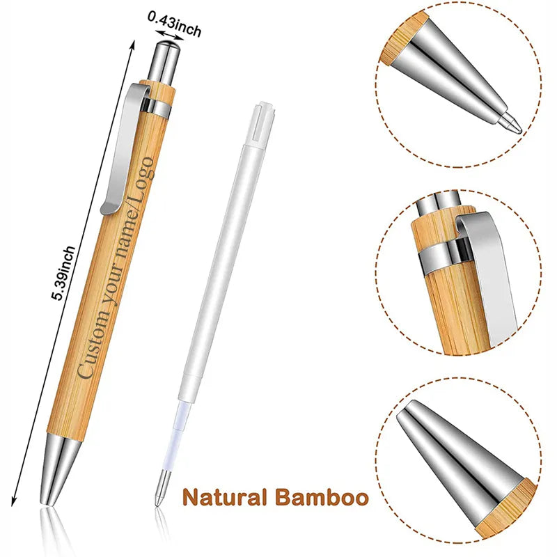 Bamboo Pen Ballpoint Pens